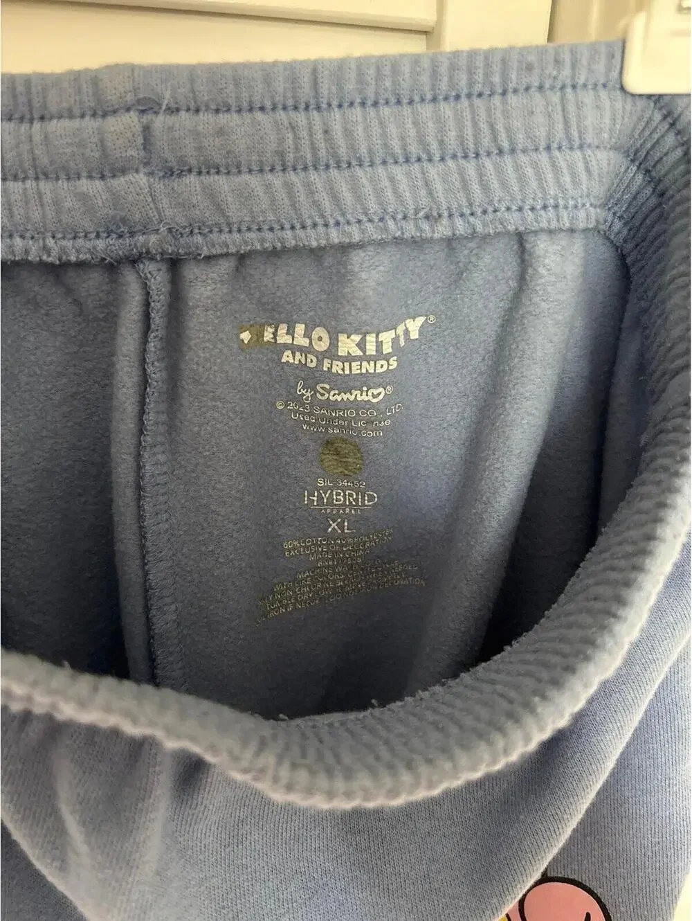 Hello Kitty and Friends Juniors Light Blue SweatShorts